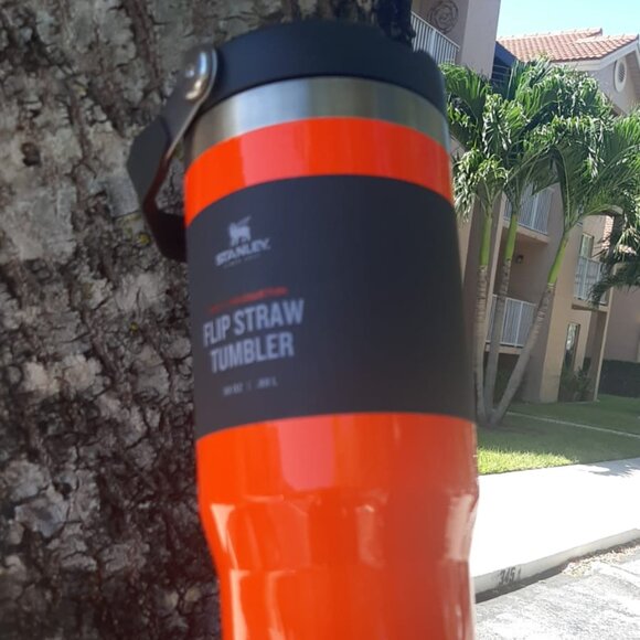 Stanley The Iceflow 30 oz Flip Straw Tumbler Red Made for USA Original - Picture 13 of 15